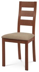 Elegantná jedálenská stolička z masívneho dreva vo farbe čerešňa (a-2603 čerešňa)