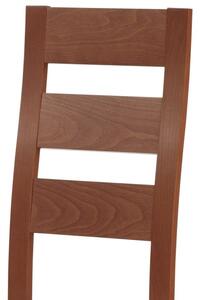 Elegantná jedálenská stolička z masívneho dreva vo farbe čerešňa (a-2603 čerešňa)