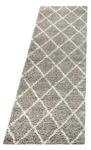 Svetlohnedý behúň 80x250 cm Alvor – Ayyildiz Carpets