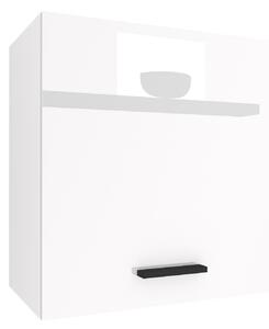 Kuchynská skrinka Belini horná 60 cm biely lesk