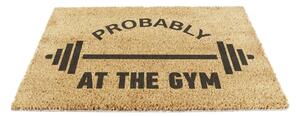 Rohožka z kokosového vlákna 40x60 cm Probably At The Gym – Artsy Doormats