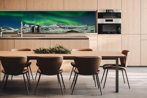 DIMEX | Dibond doska za kuchynskú linku | DBW-26060-139 Aurora | 260 x 60 cm