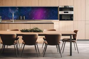 DIMEX | Dibond doska za kuchynskú linku | DBW-26060-237 Hviezdokopa | 260 x 60 cm