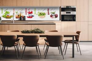 DIMEX | Dibond doska za kuchynskú linku | DBW-26060-003 Korenie | 260 x 60 cm