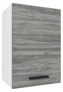 Kuchynská skrinka Belini horná 40 cm šedý antracit Glamour Wood TOR SG40/3/WT/GW1/0/B1