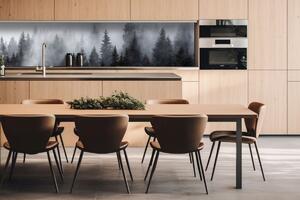 DIMEX | Dibond doska za kuchynskú linku | DBW-26060-143 Hmla | 260 x 60 cm