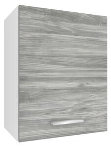 Kuchynská skrinka Belini horná 45 cm šedý antracit Glamour Wood TOR SG45/1/WT/GW1/0/E