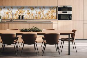 DIMEX | Dibond doska za kuchynskú linku | DBW-26060-180 Suché bodľačie | 260 x 60 cm