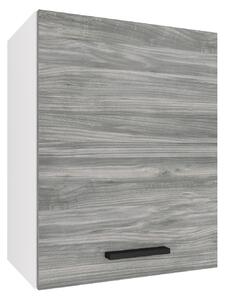 Kuchynská skrinka Belini horná 45 cm šedý antracit Glamour Wood TOR SG45/1/WT/GW1/0/B1