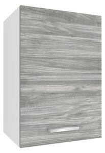 Kuchynská skrinka Belini horná 40 cm šedý antracit Glamour Wood TOR SG40/2/WT/GW1/0/E