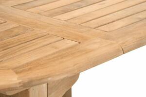 Garthen 1093 Rozšíriteľný záhradný stôl z tíkového dreva, 170 - 230 cm