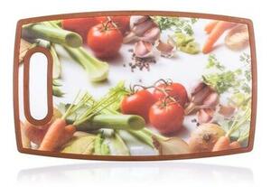Banquet Prkénko krájecí plastové Vegetables 36 x 22 cm