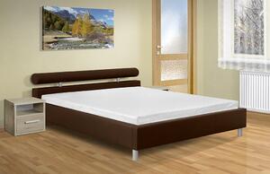 Moderná manželská posteľ Doroty 160x200 cm Barva: eko hnědá