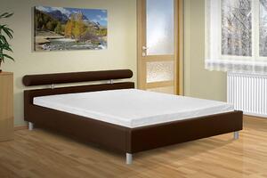 Moderná manželská posteľ Doroty 140x200 cm Barva: eko hnědá