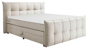 BOXSPRINGOVÁ POSTEĽ, 160/200 cm, krémová MID.YOU - Online Only spálne, Online Only