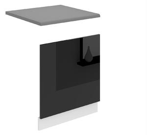 Panel na umývačku Belini Premium Full Version odkrytý 60 cm čierny lesk s pracovnou doskou