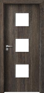 Interiérové dvere Delta.03 Wenge Otváranie: Ľavé, Výplň: Papierová voština