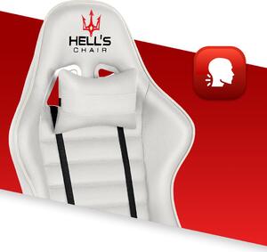 Hells Herná stolička Hell's Chair HC-1003 White