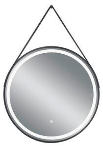 Nástenné zrkadlo s osvetlením ø 60 cm Fine – Mirrors and More