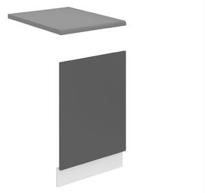 Panel na umývačku Belini Premium Full Version odkrytý 45 cm šedý mat s pracovnou doskou