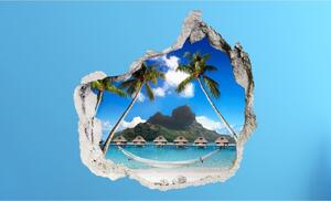 3D fototapeta, Bora Bora, 100 x100cm