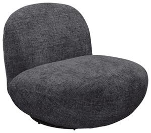 KRESLO, textil, antracitová MID.YOU - Online Only obývacie izby, Online Only
