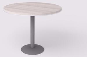 Okrúhly stôl WELS, 1000x762 mm, agát svetlý