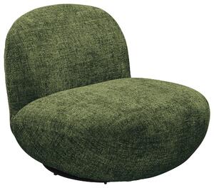 KRESLO, textil, tmavozelená MID.YOU - Online Only obývacie izby, Online Only