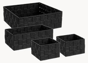 Súprava úložných košov Bind, 4 diely
