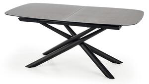Jedálenský stôl COPIKU tmavosivá/čierna
