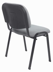 TEMPO Kancelárska stolička, šedá, ISO 2 NEW