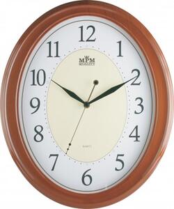 Nástenné hodiny MPM, 1898.52.SW - hnedá, 35cm