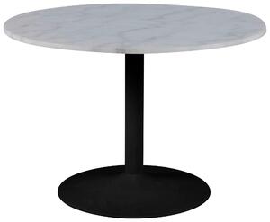 JEDÁLENSKÝ STÔL, čierna, biela, 110/110/75 cm P & B - Stoly, Online Only
