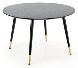 Jedálenský stôl IMBUS čierna/zlatá