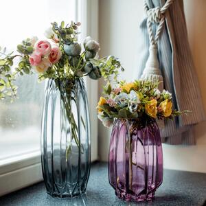 KONDELA Vázy, set 2 ks, sivá/ružová, ELYSES TYP 1