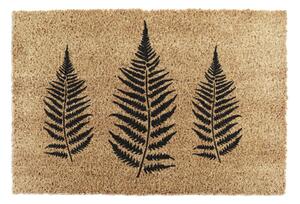Rohožka z kokosového vlákna 40x60 cm Fern Leaf – Artsy Doormats