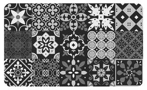 Čierny koberec z PVC 45x75 cm Salou – douceur d'intérieur