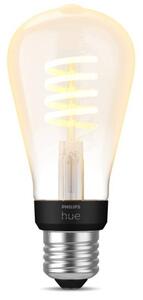 Inteligentná LED žiarovka Philips Hue Bluetooth / vlákno ST64 / 7 W / E27 / White Ambiance / teplá a studená biela