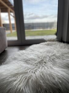 Luxusná ovčia kožušina švédska ovca biela