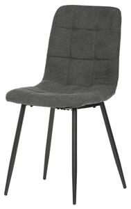 Jedálenská stolička KARA sivá/čierna