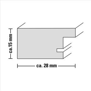 Hama rámček plastový CHALET, hnedá, 10x15 cm
