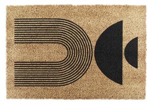 Rohožka z kokosového vlákna 40x60 cm Half Moon – Artsy Doormats