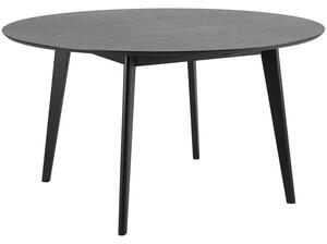 Actona Okrúhly jedálenský stôl 140 cm Roxby čierny