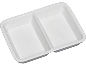 Tanier hranatý dvojdielny 1/2 Gastro 23,2x17,6 cm