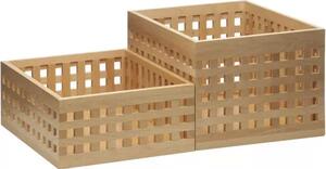Košík na pečivo buk APS 34x26x12,5 cm
