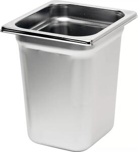 Gastro nádoba GN 1/6, nerez, 162x176 mm, 2,8 l, v=200 mm, Rieber