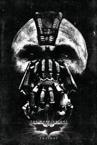 Umelecká tlač The Dark Knight Trilogy - Bane Mask