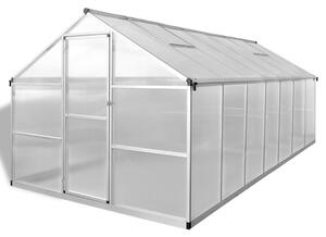 Skleník, spevnený hliník 10,53 m²