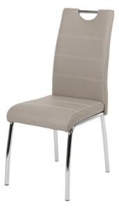 Jedálenská stolička NOEMI hľuzovková/kov