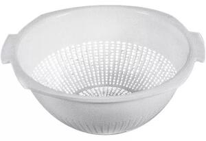 Cedník na zeleninu plast Gastro 35 cm, biely